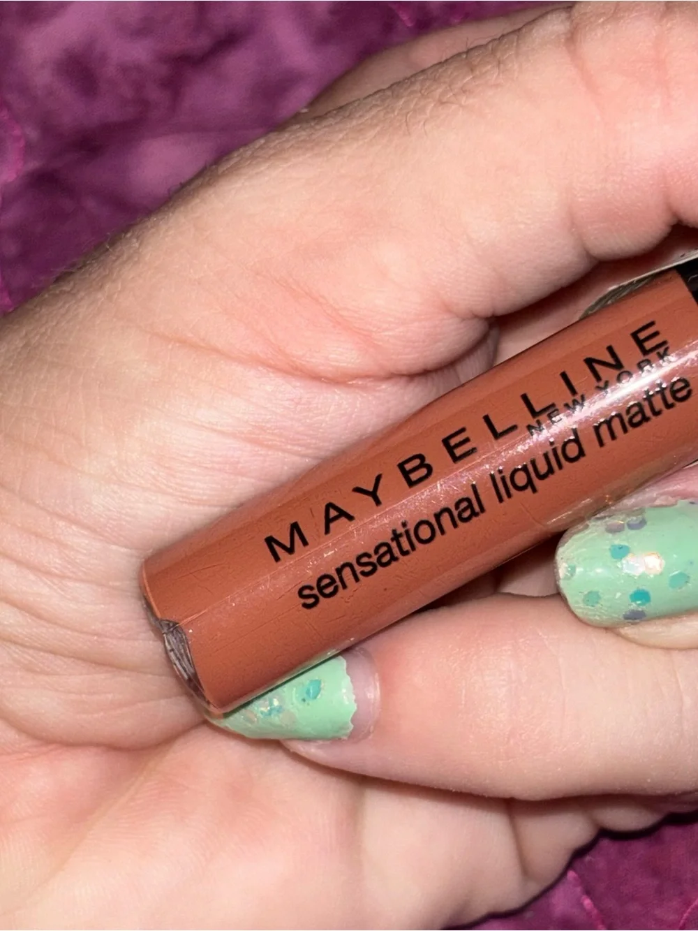 Maybelline Sensational Liquid Matte Lipstick — Nude Brown NWT